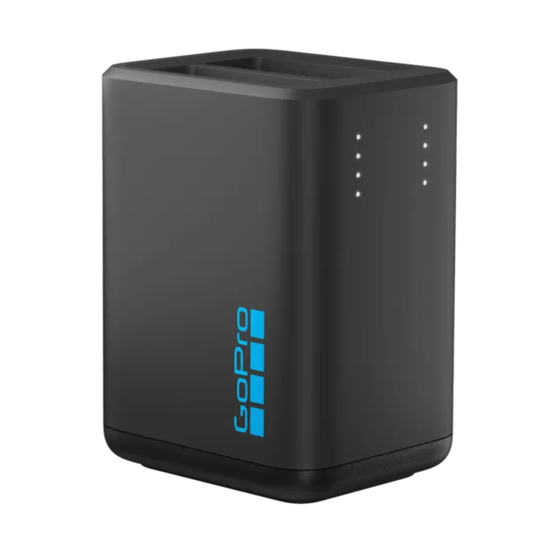 CARGADOR DOBLE GOPRO ENDURO Y 2 BATERIAS HERO13 - Impulso Shop