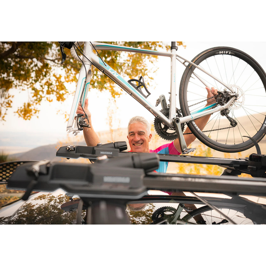 SOPORTE DE HORQUILLA YAKIMA PARA BICICLETA DE TECHO PREMIUM