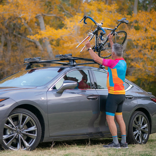 SOPORTE DE HORQUILLA YAKIMA PARA BICICLETA DE TECHO PREMIUM