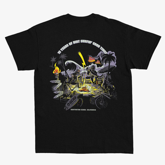 PLAYERA SDG DIRT SURFIN' GOOD TIMES