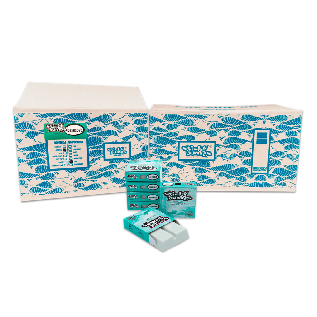 CAJA DE CERAS PARA TABLAS DE SURF STICKY BUMPS 84 PIEZAS