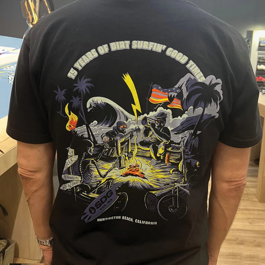 PLAYERA SDG DIRT SURFIN' GOOD TIMES