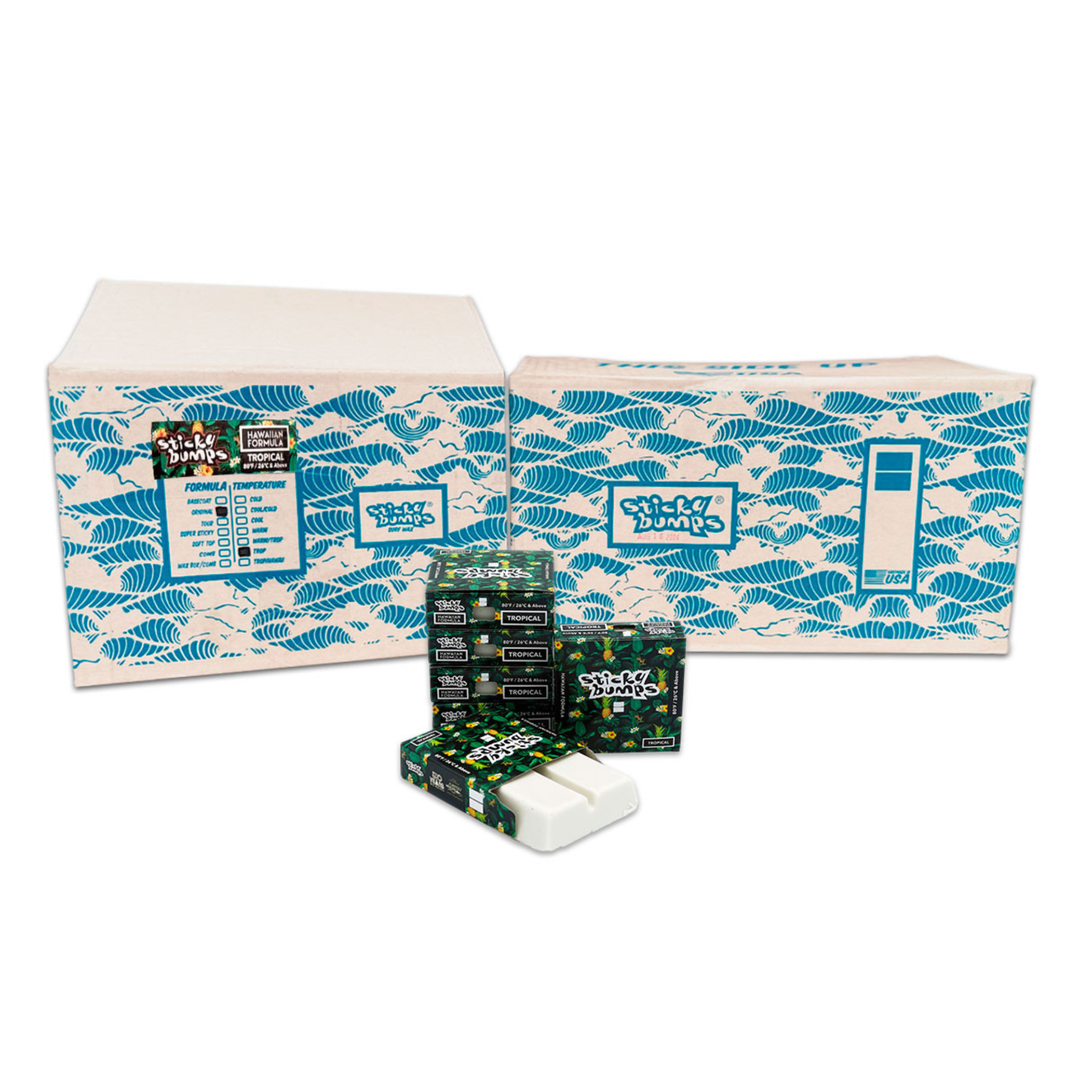 CAJA DE CERAS PARA TABLAS DE SURF STICKY BUMPS 84 PIEZAS