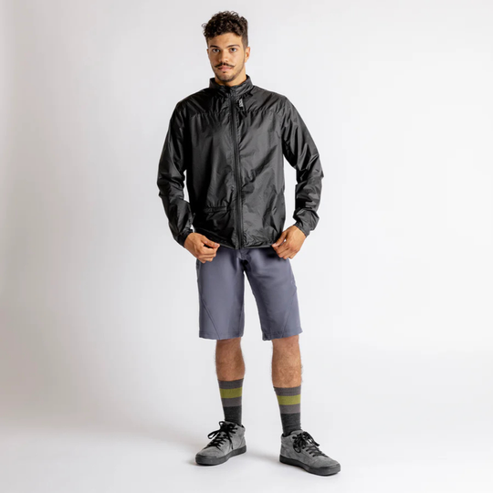 CHAMARRA IXS FLOW WINDBREAKER ANTHRACITE