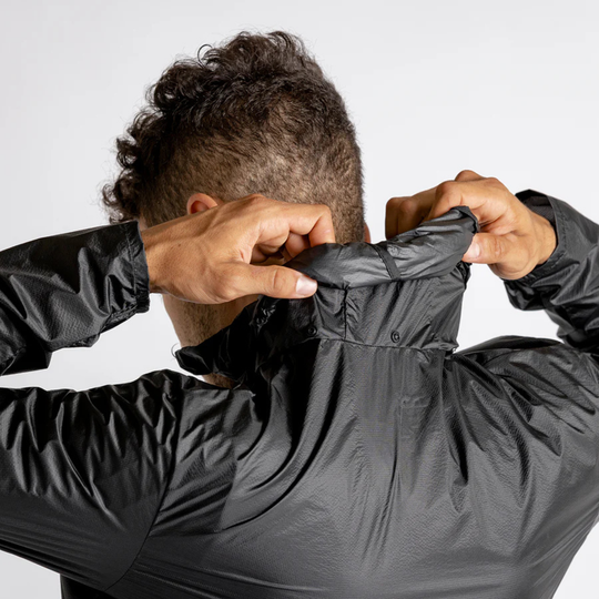 CHAMARRA IXS FLOW WINDBREAKER ANTHRACITE