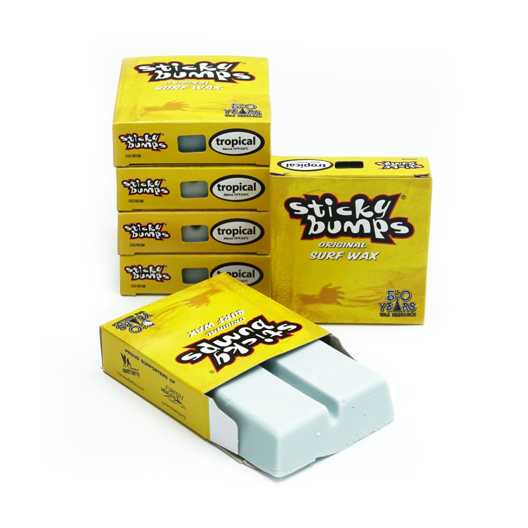 CAJA DE CERAS PARA TABLAS DE SURF STICKY BUMPS 84 PIEZAS