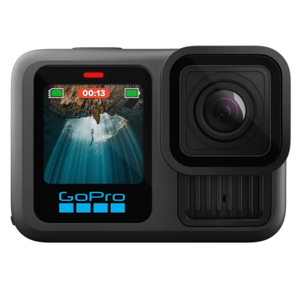 CÁMARA DE ACCIÓN GOPRO HERO 13 HOLIDAY BUNDLE + LENTE MACRO + 4 BATERIAS DE REGALO