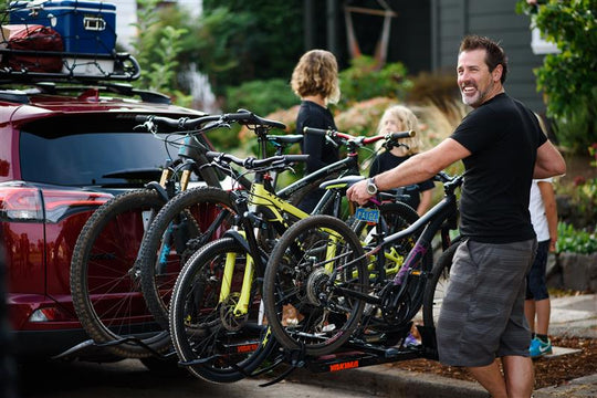 PORTABICICLETAS YAKIMA HOLDUP + EXTENSION EVO (4 BICICLETAS)