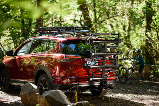 PORTABICICLETAS YAKIMA HOLDUP + EXTENSION EVO (4 BICICLETAS)