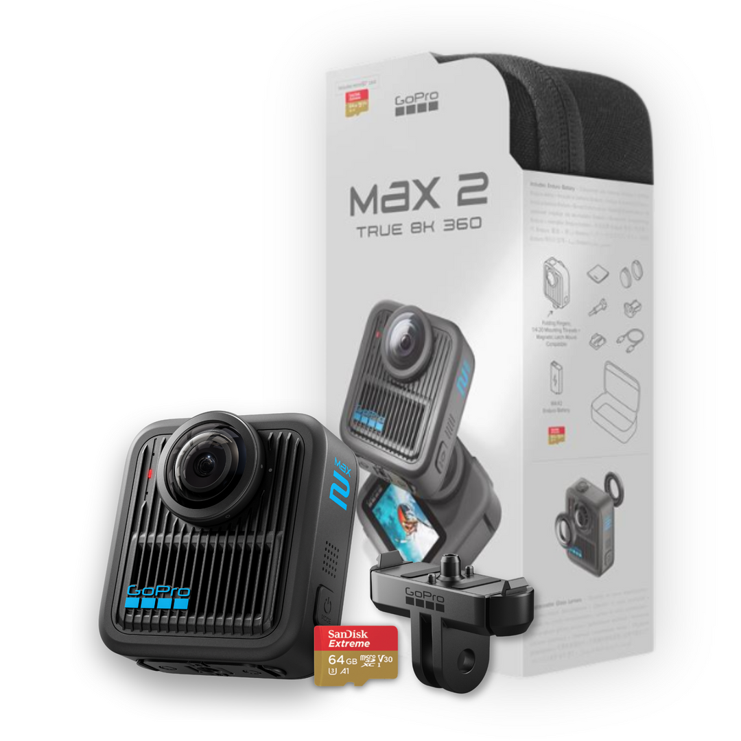Cámara Gopro Max 2 360° 8k + Soporte Magnético De Regalo - Impulso Shop